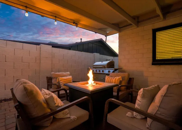 Pool Fire Pitoutdoor Bargame Sleeps 14 Holiday home Scottsdale